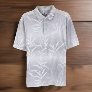 Nat Nast Polo Shirt Men's‎ Size L Gray Striped Short Sleeve Luxury Orginal